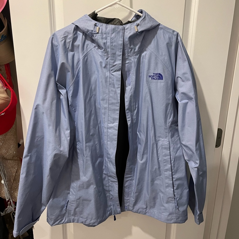 North Face Blue Windbreaker Jacket XL